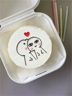 Бенто-торт сильная любовь 10024