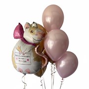 Набор шаров для лучшей подруги с крыской и 6 шарами 10106